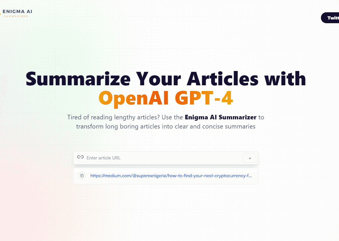 Ai Article Summarizer